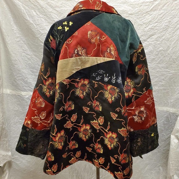 Fresh Groove Women's NWT Multicolor Jacket, Size 2X - Picture 5 of 6